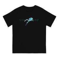 เสื้อยืดดำน้ำลึกสุดสร้างสรรค์สำหรับผู้ชายเต้นหัวใจ