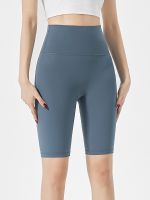 [COD] Five-point yoga womens high-waisted hip-lifting tight lulu naked sense of outerwear fitness summer