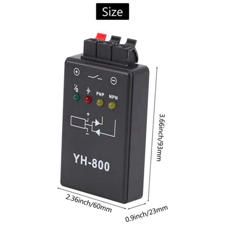 2x-yh-800-photoelectric-switch-tester-proximity-switch-magnetic-switch-tester-sensor-tester-without-battery