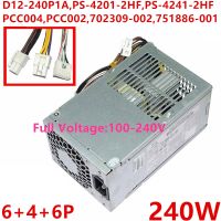 New Original PSU For HP ProDesk 600 800 G1 6Pin 240W Power Supply D12 240P1A D12 240P2A PS 4201 2HF PS 4241 2HF PCC004 PCC002