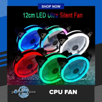 Fan Cooler Ventilador Pc 80mm Transparente Led - Shopink