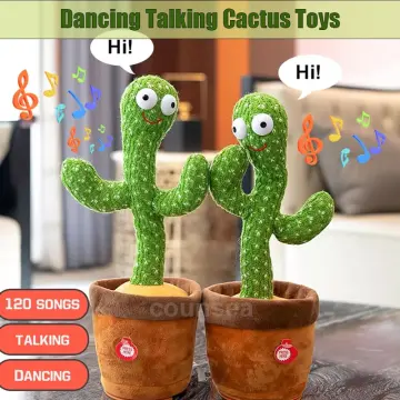 Dancing Cactus, Singing Cactus Toy with Mimicking Cactus Plush Electric  Toys, Recording Repeating and Follow You Speak USB Rechargeable - China Dancing  Cactus and Talking Cactus Toy price