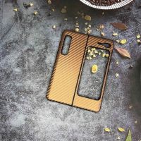 กรณีโทรศัพท์ซัมซุง Samsung a FOLD 5 g / 4 g following from the Galaxy W20 carbon fiber F9000 folding screen protection from cell phone sets