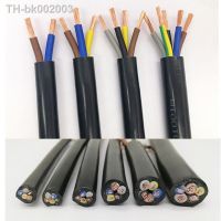 ◐✕ Copper cable Wire 1meter 2-5 Cores 26 24 22 20 18 17 15 13 11 9 AWG Conductor Electric PVC Cable Soft Sheathed Wire power wire