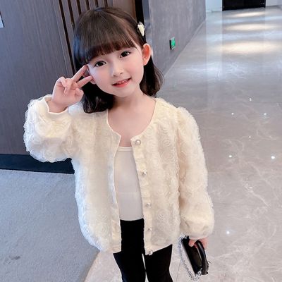 ❂☾ Toddler Girl CoaT Cardigan Long Sleeves Sweaterwear Cute Sweet Jacket For Baby Girl Cardigans