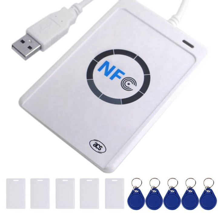 NFC Reader ACR122U USB Contactless Smart IC Card Writer And Reader ...