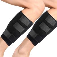 2X WooTShu Calf Brace Adjustable Shin Splint Support Sleeve Leg Compression Wrap