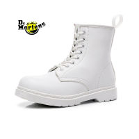 Doc Dr.Martens 1460 (สีขาว)รองเท้าบู๊ตมาร์ตินดื้อแฟชั่นบริติชขาวบริสุทธิ์รองเท้าบูทรองเท้าทำงาน Unisex