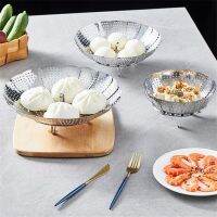 Steaming Tray Basket Kitchen Cookware Stainless Steel Steaming Rack Basket Foldable Fruit Vegetable Holder Drainer Dish Steamer