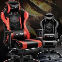 เก้าอี้เล่นเกมส์ เก้าอี้เกมมิ่ง Gaming Chair เก้าอี้โมเดิร์น813 เก้าอี้ทำงาน ปรับระดับได้