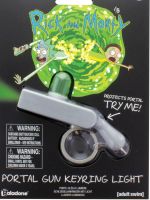 Rick and Morty Peripheral Portal Gun Ornament Key Chain Paladonerick Model