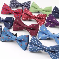 【YF】❈  New Children Bowtie Polester Bowties Baby Kid Kids Classical Striped Bow tie Elk Umbrella Dog Car