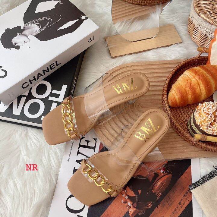 รองเท้าส้นสูง-พร้อมส่ง-size-36-40-eu-น้ำตาล-ขาว-รองเท้าแตะแฟชั่นผู้หญิง-รองเท้าส้นสูงผู้หญิง-นุ่ม-น้ำหนักเบา-ใส่สบาย-ภาพจากสินค้าจริง