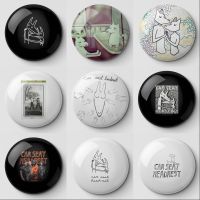 【CC】 Fantasy Car Headrest Soft Pin Customizable Badge Brooch Cartoon