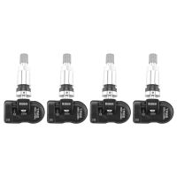 4Pcs TPMS Sensor 433MHz 315MHZ Sensor Universal 2 in 1 Tire Programmable TPMS Sensor for Tire Pressure Monitoring System