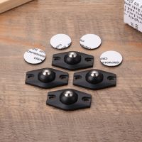 4Pcs Rotating Storage Box Pulley Caster Ball Universal Trash Can Bottom Wheel Pulley Furniture Hardware Home Supplies