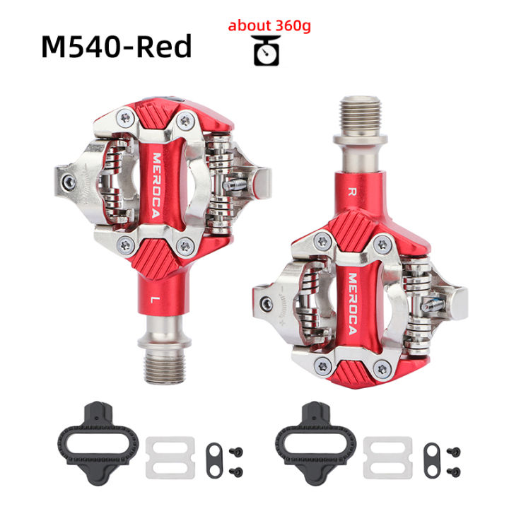 meroca-klick-pedale-spd-m540-multifunktionale-aluminium-legierung-versiegelt-lager-f-r-bike-racing-self-locking-pedal-สำหรับ-mtb