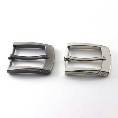 1pcs Metal 3cm Belt Buckle Casual Matte brown End Bar Heel bar Single Pin Belt Buckle Leather Craft Webbing fit for 27-29mm belt