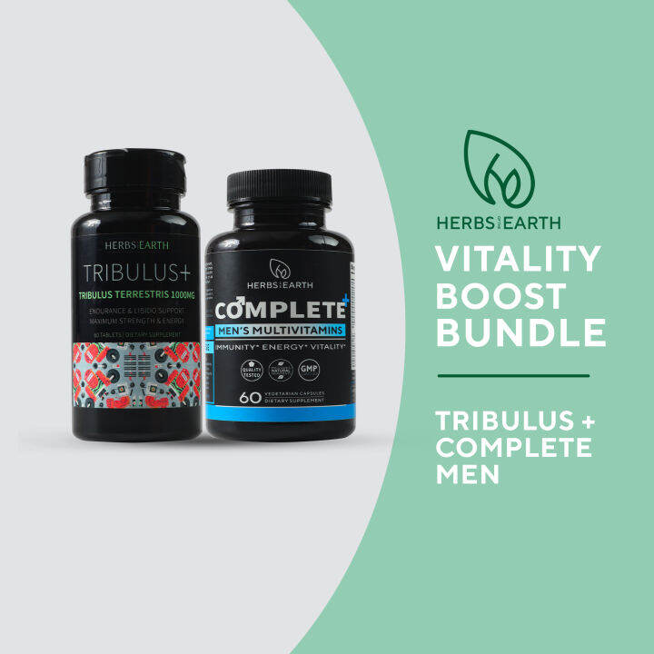 Vitality Boost Bundle COMPLETE MEN'S MULTI 60 Capsules + TRIBULUS 60