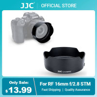 JJC RF 16มิลลิเมตร EW-65C เลนส์ฮู้ดย้อนกลับเข้ากันได้กับ Canon RF 16มิลลิเมตร F2.8 STM เลนส์สำหรับ Canon EOS R R5 R6 R7 R3 RP กล้อง