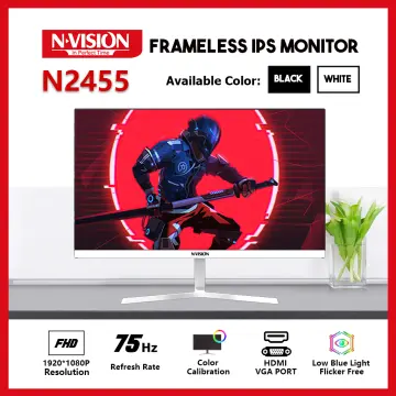 Nvision S2515 24.5 FHD 100HZ Frameless IPS Monitor Black – EasyPC