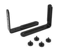 ;[=- Double L Metal Bracket Holder Mount For Canon For Nikon SLR Camera Flash Light Stand