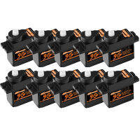 100% Orinigall DSpower 1/5/10/20Pcs 9G Mini Micro Motor Coreless Servo สำหรับ450 Strengthener SCX24 RC รถ WLtoys K969 Fixwing Mini Q เครื่องบินหุ่นยนต์