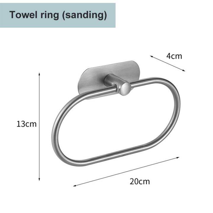 4-1pcs-stainless-steel-towel-rack-high-quality-kitchen-organizer-storage-rack-creative-round-towel-rings-for-bath