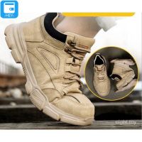 MY Factory Outlet Luxury Style Work Safety Shoes Mens Shoes Waterproof Non-slip Breathable Winter Boots Warm