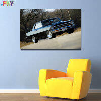 โปสเตอร์รถวินเทจ FAY-Chevrolet Nova ศิลปะบนผนังรถรูปภาพผ้าใบพิมพ์0725E3ตกแต่งห้องนั่งเล่น