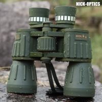 Professional Germany 10X50 Military Binoculars Powerful Binocular Telescope Waterproof Army Green Binoculars For Camping