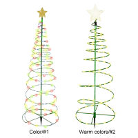 LED Yard Decoration Light, Solar Powered Christmas Decorative Stakes Flickering String Lights for Patio Wedding Party Xmas Lawn