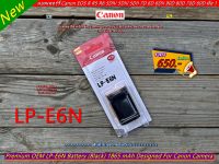 แบตเตอร์รี่ Canon รุ่น LP-E6N (1865 mAh) สีดำ มือ 1 พร้อมกล่อง / คู่มือ