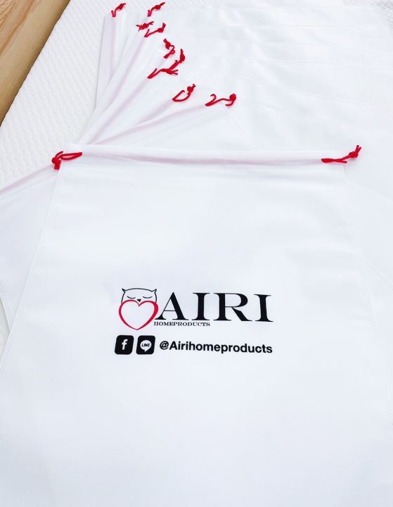 airi-ถุงผ้าสปันบอนด์อเนกประสงค์-ลดโลกร้อน-ชนิดหูรูด-ขนาด-43-54-cm