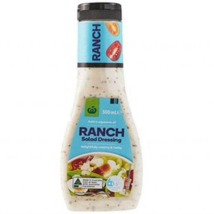 Woolworth's Ranch Salad Dressing 300ml Lazada PH