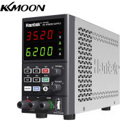 KKmoon Hantek ม้านั่งดิจิตอล HDP135V6แหล่งจ่ายไฟ DC ตัวแปร35V 6A ปรับได้ระบบแหล่งจ่ายไฟซีวีซีซีที่มีการจัดเก็บข้อมูล,เปิด/ปิดเอาต์พุต,ชาร์จเร็ว USB,ลูกบิดปรับระดับเข้ารหัส