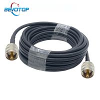 ✚❁ BEVOTOP LMR240 Cable PL259 UHF male to UHF male connector RF Adapter Coaxial Cable 50ohm 50-4 Pigtail Ham Radio Extension Cord