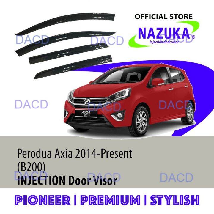 NAZUKA Perodua Axia (B200) Year 2014 15 16 17 18 19 20 21 22 3” (Small ...