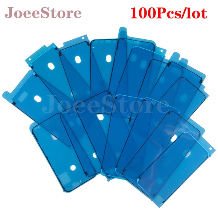hot-๑-joeestore-100pcs-adhesive-for-iphone-13-14-xr-xs-x-8-7-6s-12-sticker-front-frame-tape