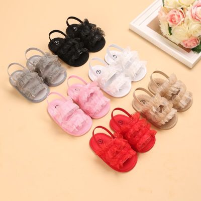 Girl Baby Fashion Princess Shoes Anti slip Sandals Preschool Childrens Soft Sole Shoes Summer Infant Walking Shoes