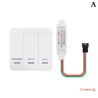 Suiweng 2835SMD WS2811 24V DC สำหรับวิ่งแสงที่ไหลแถบไฟ LED น้ำอุปกรณ์ควบคุมสัญญาณไวร์เลส