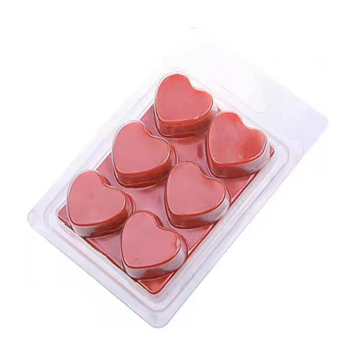 25pcs-candles-clamshells-for-boxes-wickless-molds-clear-shape-heart-wax