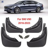 bklnlk○⊙✓  VOLVO V90 2016 - 2023 Mud Flaps Guard Mudguard Front Rear Molded Styling 2017 2019 2020 2022 2021