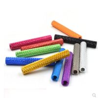 10pcs/lot knurled aluminum standoff  M3 3mm colourful aluminum spacer length 6mm to 50mm Nails  Screws Fasteners