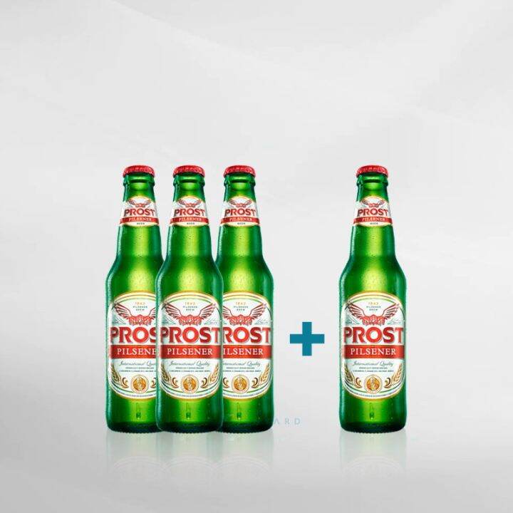 PROMO Prost Pilsener Beer Btl 330 ml BUY 3 GET 4 !!! ( Original & Resmi