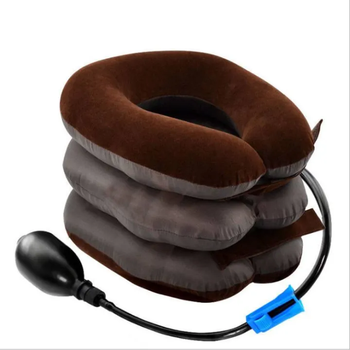 Inflatable Neck Brace Support Cervical Collar Air Traction Massager