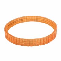 Uxcell High Quality 10mm Width 200mm Inner Girth Orange Soft Plastic Electric Power Drive Belt Timing Belt for Hitachi F20A