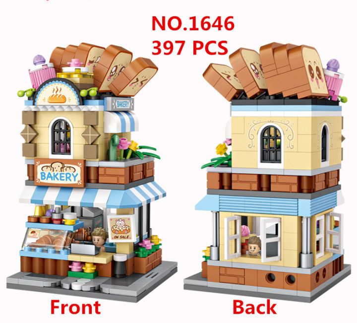 ตัวต่อ-loz-mini-1646-bakery-set-397-pcs