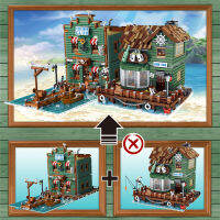 Urge 30107 3265Pcs Expert Series Idea Fisherman Club Building Blocks อิฐของเล่นคริสต์มาสของขวัญ30105 30106 16050