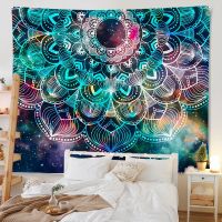 Hot Selling Tapestry Wall Background Bohemian Bandala Flower Home Decor Bedroom Livingroom Decoration Hanging Cloth